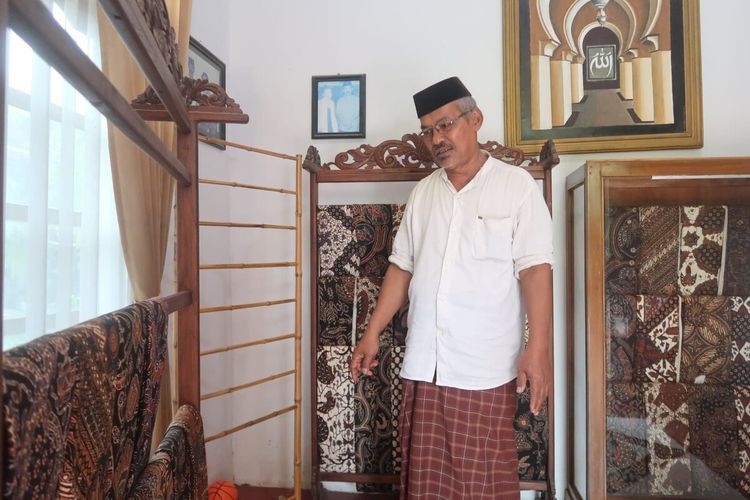 Lokasi hilangnya batik tulis di Giriloyo, Kalurahan Imogiri, Bantul