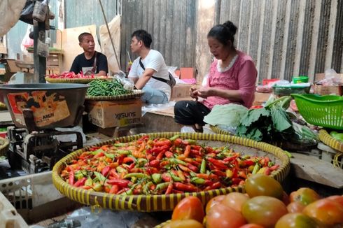 Harga Cabai Rawit Merah di Pasar Cimanggis Tangsel Tembus Rp 115.000 Per Kg, Daya Beli Konsumen Turun