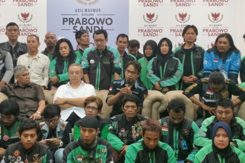 Kecewa dengan Presiden Jokowi, Komunitas Ojek Online Dukung Prabowo