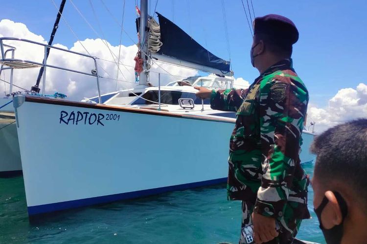 Kapal Berbendera Australia diamankan TNI AL
