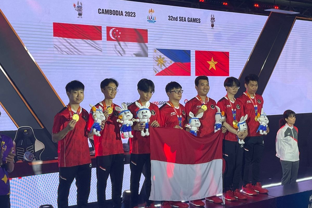 Tim Valorant Indonesia dan Singapura berbagi medali emas di final SEA Games 2023 Kamboja, Kamis (11/5/2023), hasil keputusan bersama setelah muncul dugaan kecurangan yang dilakukan tim Singapura.