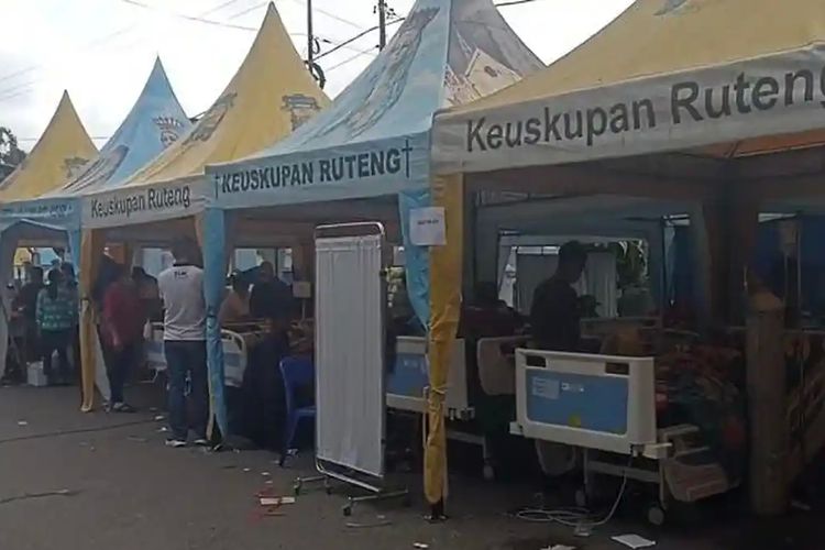 Gedung Kampus dan Asrama Mahasiswa Unika Ruteng Roboh Imbas Gempa NTT M 7,7