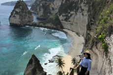 Ide Liburan di Nusa Penida Bali, Mampir ke Diamond Beach