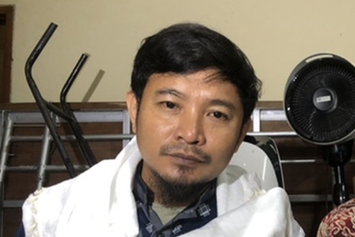 Zul Zivilia di Kemkumham Rasuna Said, Jakarta Selatan, Rabu (5/4/2023).