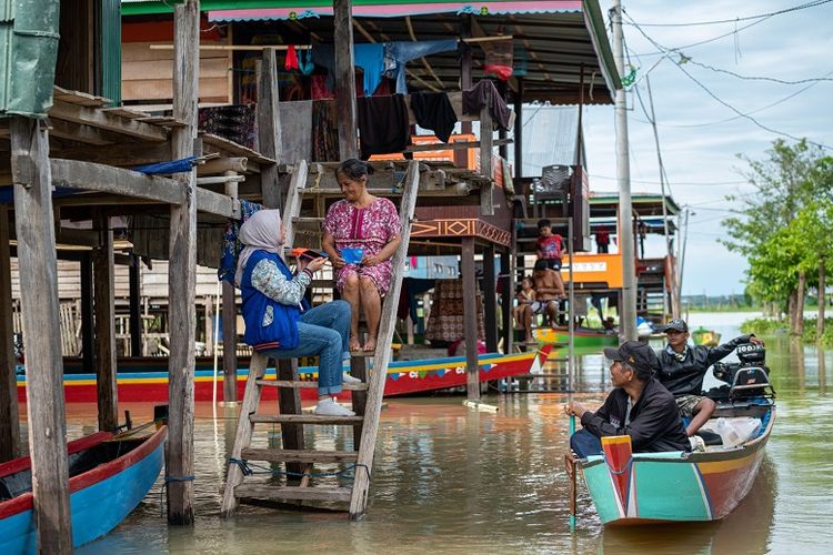 BRI menjangkau seluruh masyarakat Indonesia. 