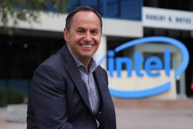 Ilustrasi Robert Swan, CEO Intel ke-7