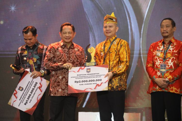 Apresiasi Daerah Berprestasi, Mendagri: Perlu Keseimbangan Pengawasan dan Insentif