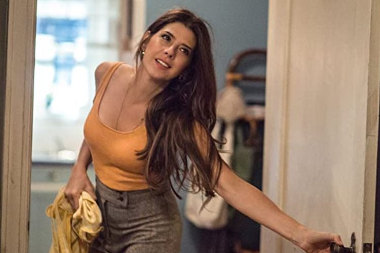 Aktris Marisa Tomei dalam salah satu adegan film Spider-Man: Homecoming.