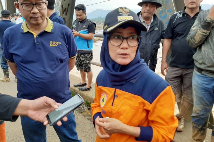 Banjir Bandang menerjang lima kecamatan di Kabupaten Lebak, Rabu (1/1/2020).