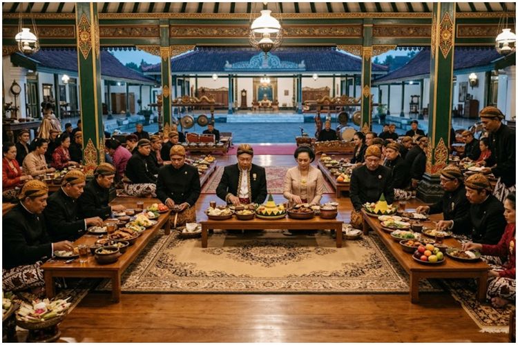 Ladosan Dhahar Dalem, Tradisi Penyajian Hidangan Sultan Yogyakarta