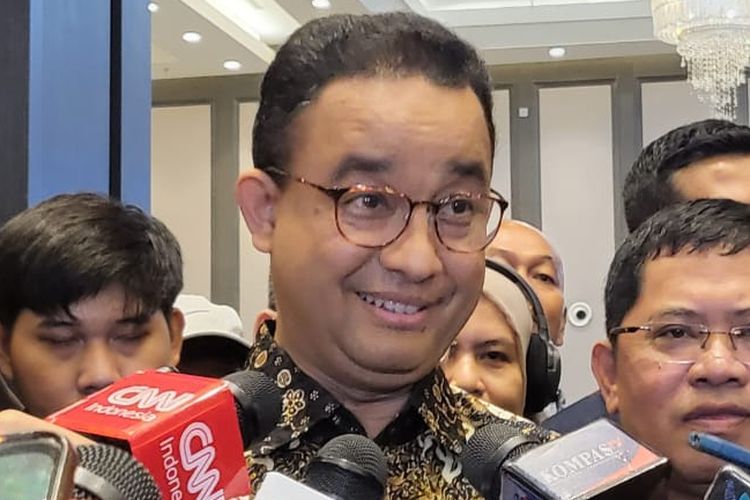 Bacapres Koalisi Perubahan Anies Baswedan di Hotel Vertu, Harmoni, Jakarta, Jumat (10/11/2023). 