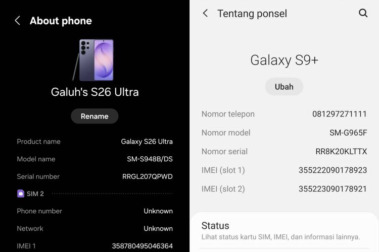 Langkah pertama untuk mengecek sisa umur HP Samsung adalah mengetahui model ponsel yang digunakan.

