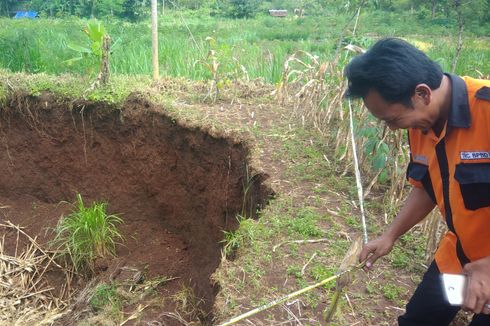 Tanah Ambles di Gunung Kidul Capai 11 Titik