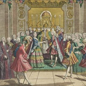 Pernikahan Marie Antoinette dengan Raja Louis XVI
