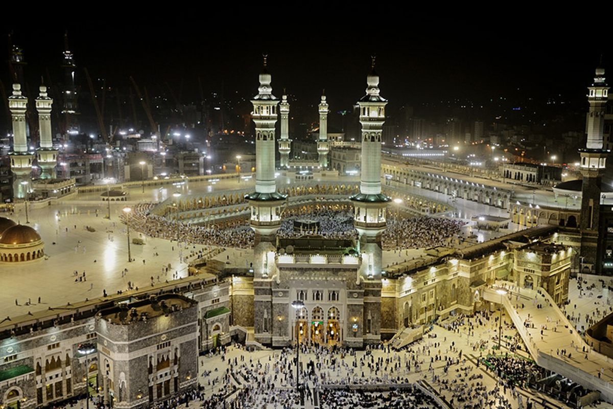 Masjidil Haram di Mekkah.
