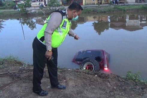 Detik-detik Pengantin Baru di Palembang Tewas Setelah Mobilnya Terjun ke Sungai