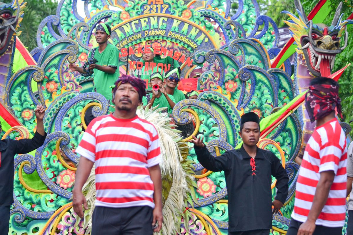 Ilustrasi carok, tradisi mempertahankan harga diri orang Madura.