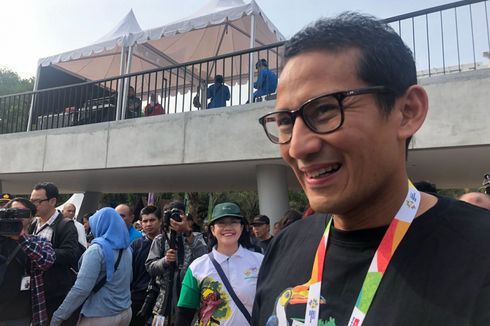 Buka Pameran Flona, Sandiaga Bilang Ini Tugas Terakhirnya dari Anies 