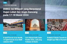 [POPULER TREN] Wilayah yang Berpotensi Cuaca Ekstrem 17-18 Maret 2024 | Kisah Pinki Si Peraih Piala Oscar Tahun 2009