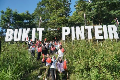 Berwisata di Bukit Pinteir Bangka Belitung, Lintasan Hiking Sudah Dilengkapi Gazebo