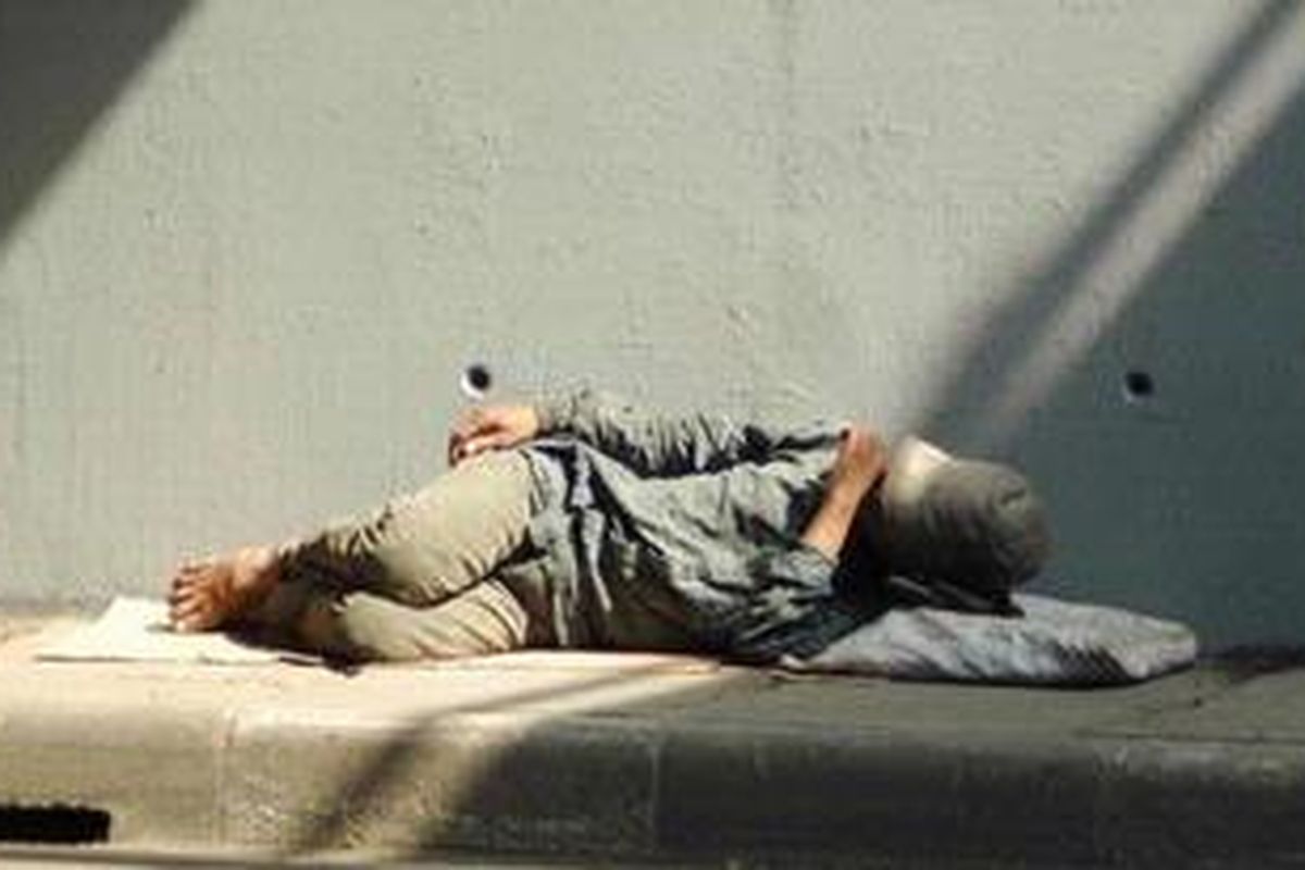 Penganggur di Jakarta.