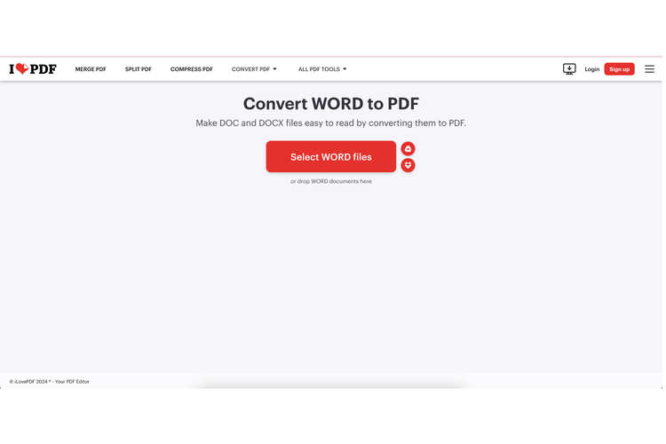 Ilustrasi cara ubah word ke pdf