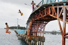 Jembatan Cinta, Lokasi Favorit Pelancong di Pulau Tidung