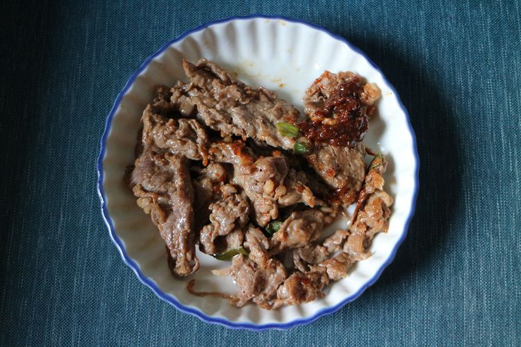 daging premium spicy bulgogi dari Pochajjang