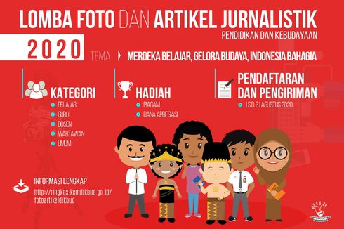 Kemendikbud Gelar Lomba Foto dan Penulisan Artikel, Terbuka untuk Umum