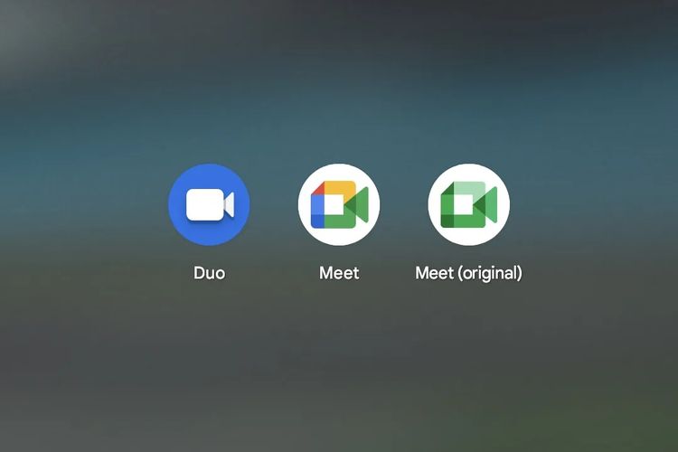 Ilustrasi Google Duo dan Meet
