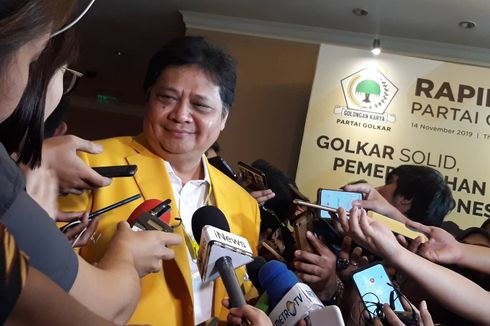 Airlangga Lempar Sinyal Pemilihan Ketum Golkar Dilakukan secara Aklamasi