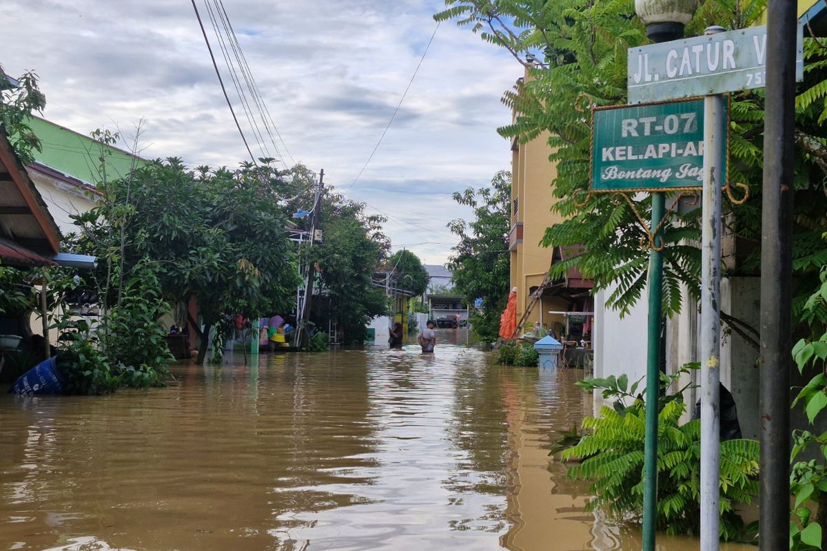 Update Banjir Bontang, Sejumlah Wilayah Sempat Terendam hingga 2 Meter, Kini Sudah Surut