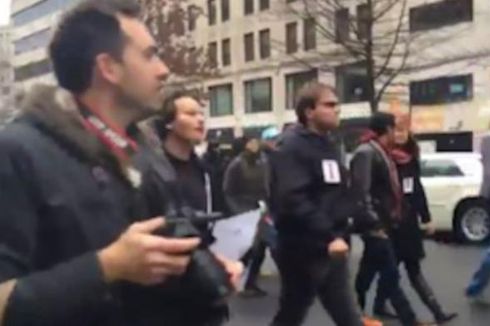 Akibat Meliput Demonstrasi Anti-Trump, 6 Jurnalis Ditahan