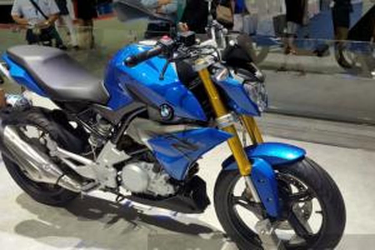 Penampilan perdana BMW G310R di Thailand Motor Expo 2015.