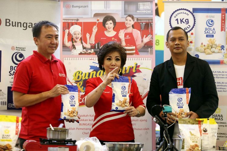 Peluncuran kompetisi memasak Bungasari dan Ny. Liem Cari Home Chef.
