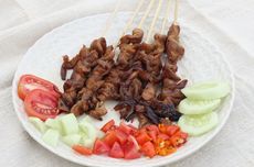 Resep Sate Jamur Tiram Bumbu Kacang, Pengganti Daging