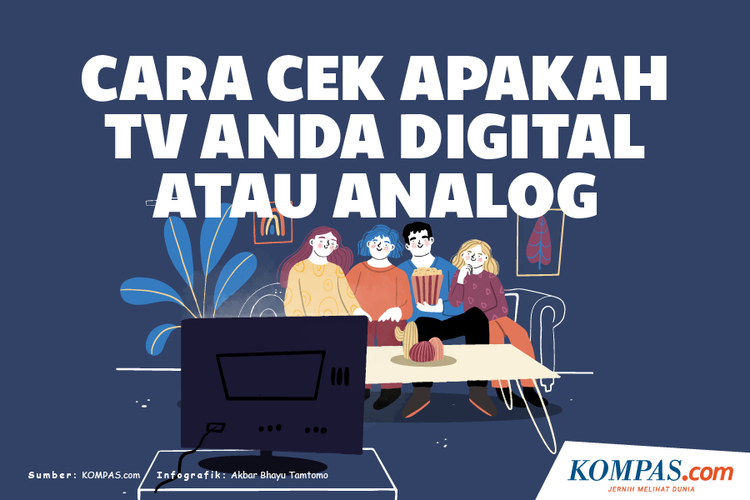 Cara Cek Apakah TV Anda Digital atau Analog