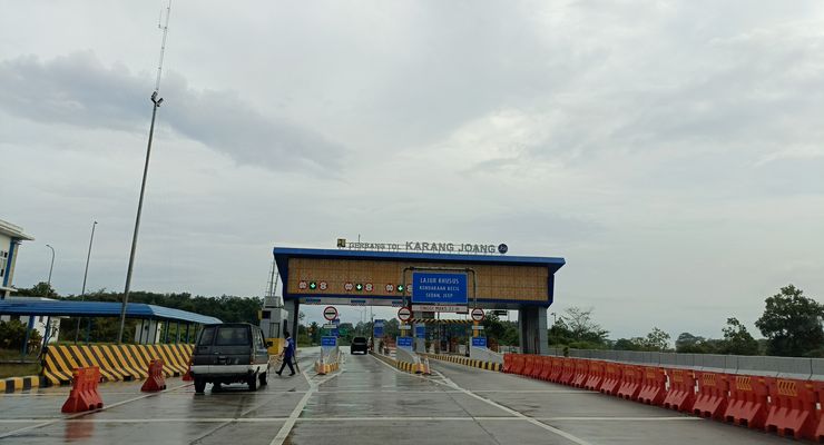 Libur Nyepi, Tol Balikpapan-Samarinda Dilintasi 12.437 Kendaraan
