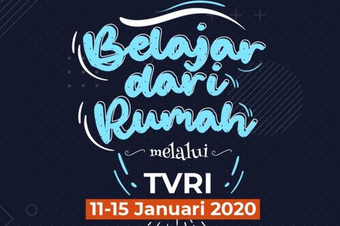 Jadwal TVRI Belajar dari Rumah Hari Ini, Rabu 13 Januari 2021