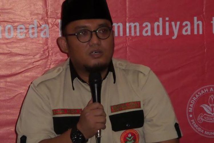 Ketua Umum PPPM Danhil A Simanjuntak dalam diskusi Madrasah Antikorupsi di Gedung PP Muhammadiyah, Jakarta, Sabtu (28/6/2015). 