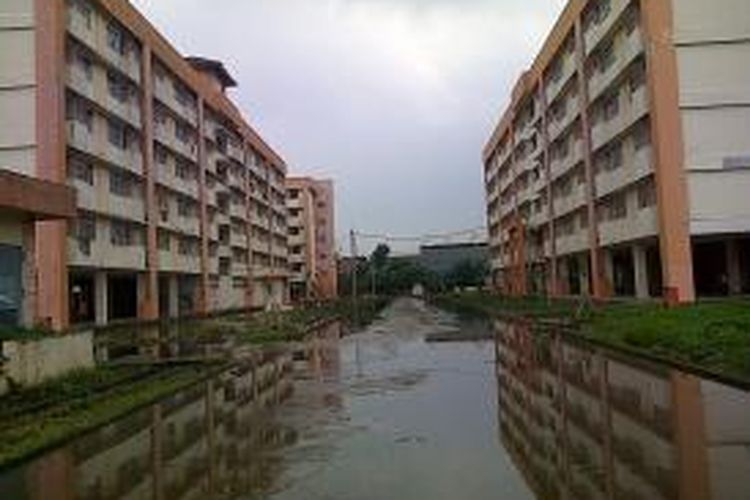 Rumah Susun Kamarudin di Jalan Kamarudin Raya, Penggilingan, Cakung, Jakarta Timur