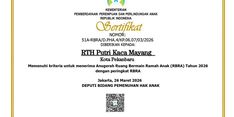 RTH Putri Kaca Mayang Raih Predikat RBRA, Modal Pekanbaru Jadi Kota Layak Anak