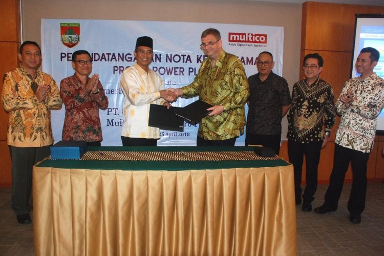 Guna mendukung pasokan listrik wilayah Kabupaten Musi Rawas (Mura), Provinsi Sumatera Selatan dan sekitarnya PT. Global Enviro Tchnology bersama Pemda Musi Rawas menandatangani Kesepakatan Bersama (MOU) dilaksanakan Rabu (25/4/2018) bertempat di Hotel Sultan Jakarta.