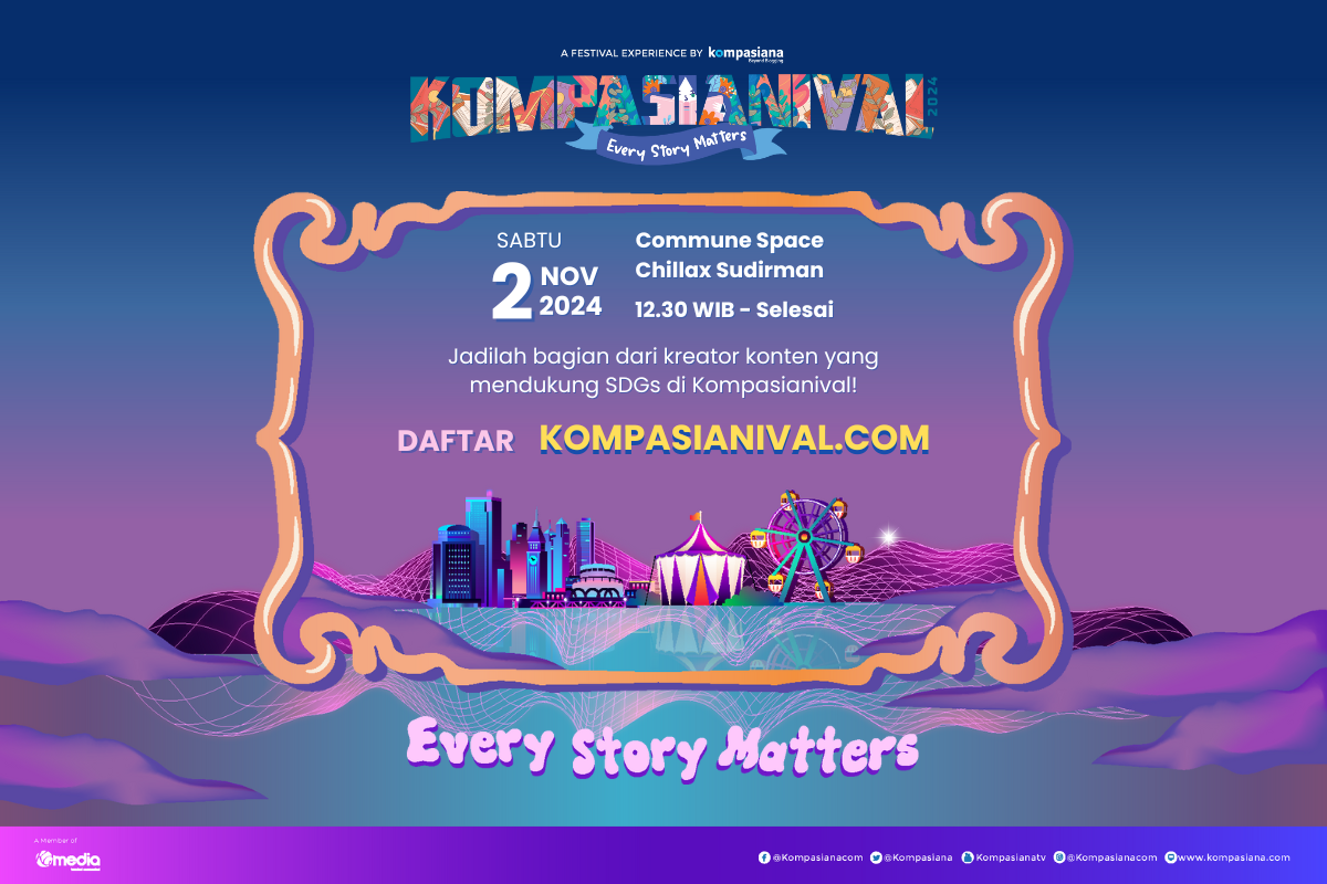 Kompasianival 2024 Hadir Lagi, Angkat Tema 