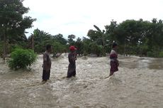 Tanggul Sungai Lamasi di Desa Kendekan Luwu Jebol, 3 Desa Terdampak, Petani Terancam Merugi
