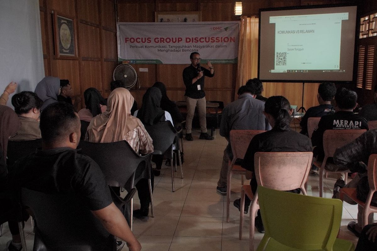 Disaster Management Center dan Dompet Dhuafa Volunteer gelar workshop temu relawan penanggulangan bencana di Gorontalo, Minggu (23/6/2024).