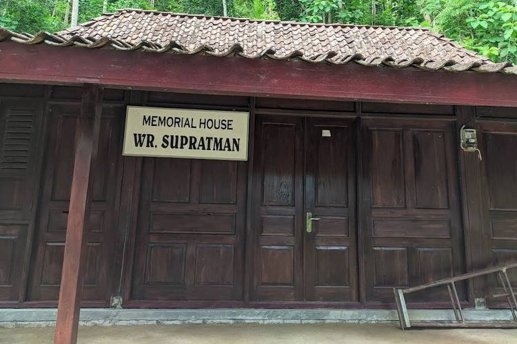 Rumah kelahiran WR Soepratman di Desa Somongari Kecamatan Kaligesing Kabupaten Purworejo Jawa Tengah 