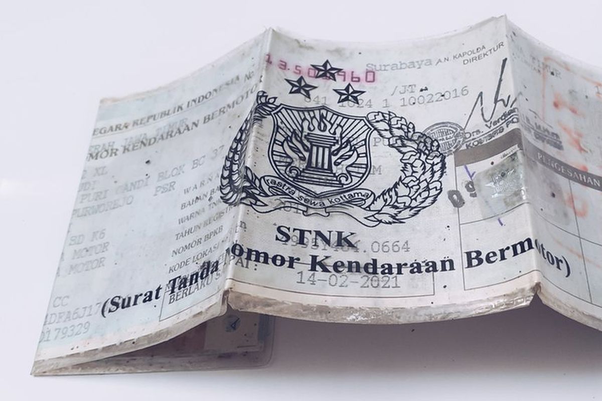 Cara perpanjang STNK secara online.