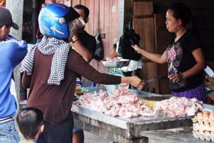 Pertumbuhan Ayam Tak Normal Harga Daging Ayam Nunukan Naik Jadi Rp 50