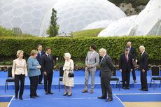 Bertemu Pemimpin G7, Ratu Elizabeth II Lontarkan Candaan Ini